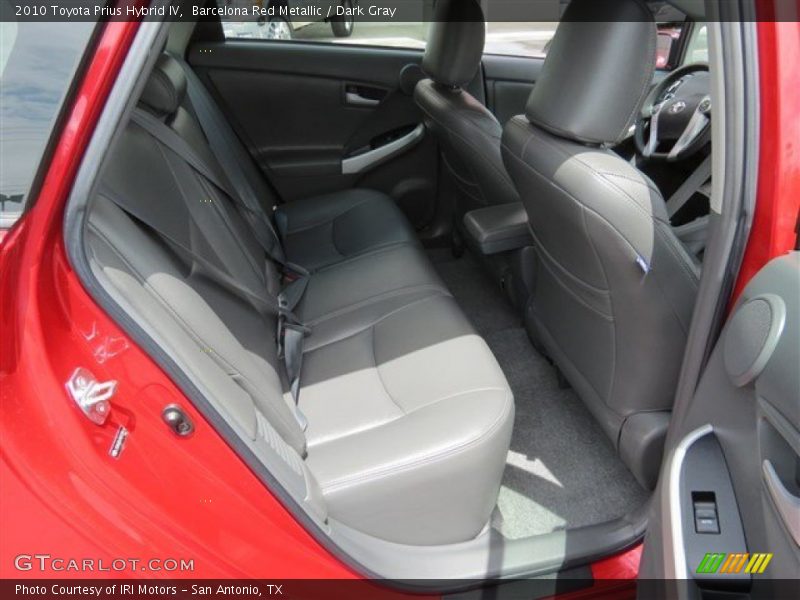 Barcelona Red Metallic / Dark Gray 2010 Toyota Prius Hybrid IV