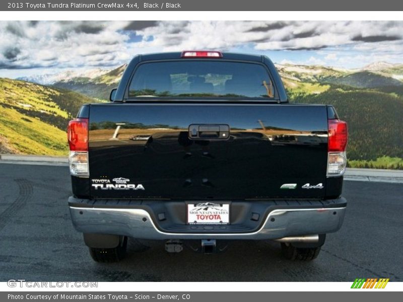 Black / Black 2013 Toyota Tundra Platinum CrewMax 4x4