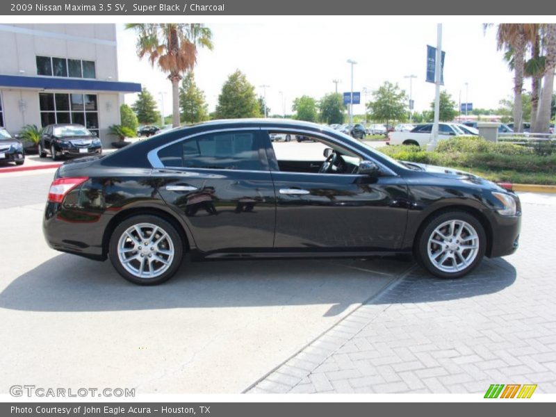 Super Black / Charcoal 2009 Nissan Maxima 3.5 SV