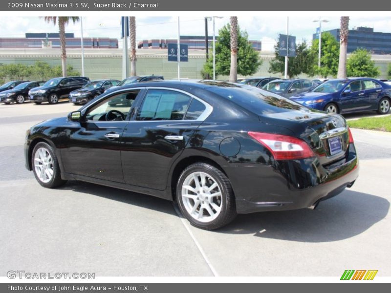 Super Black / Charcoal 2009 Nissan Maxima 3.5 SV