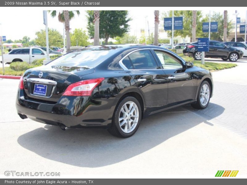 Super Black / Charcoal 2009 Nissan Maxima 3.5 SV