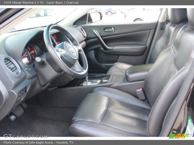 Super Black / Charcoal 2009 Nissan Maxima 3.5 SV