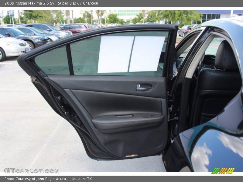 Super Black / Charcoal 2009 Nissan Maxima 3.5 SV