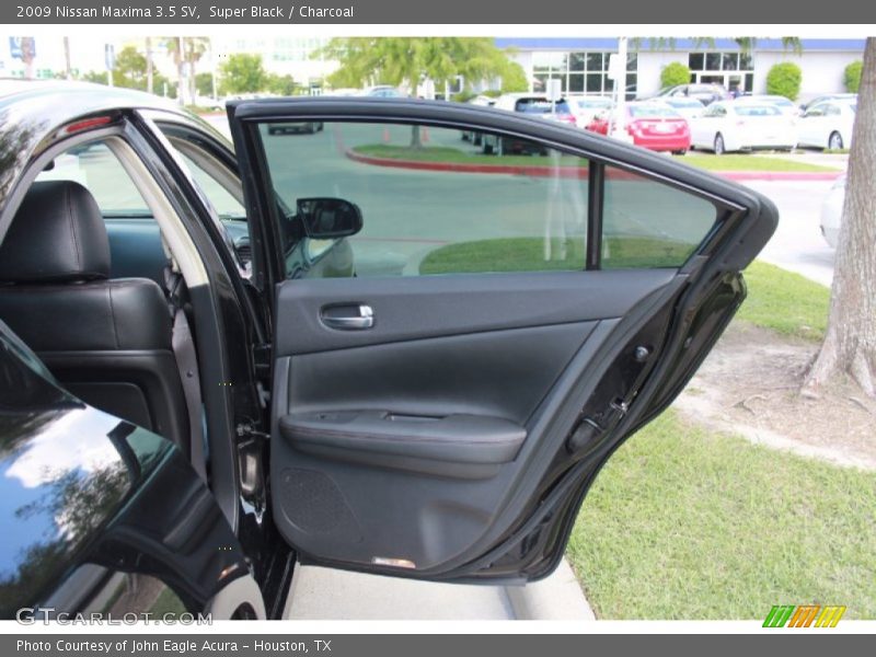 Super Black / Charcoal 2009 Nissan Maxima 3.5 SV