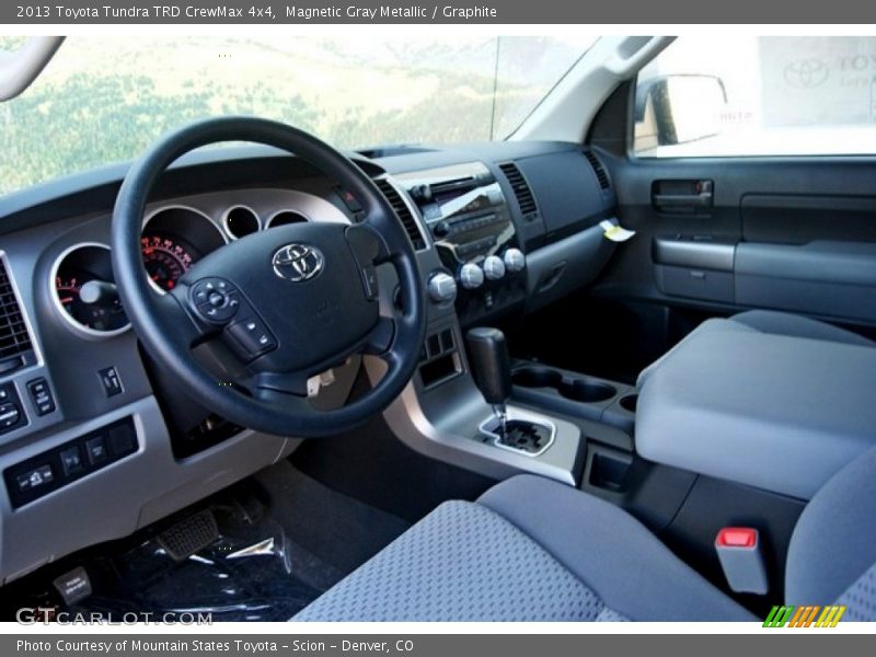 Magnetic Gray Metallic / Graphite 2013 Toyota Tundra TRD CrewMax 4x4