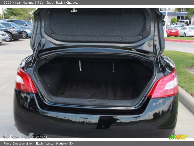 Super Black / Charcoal 2009 Nissan Maxima 3.5 SV