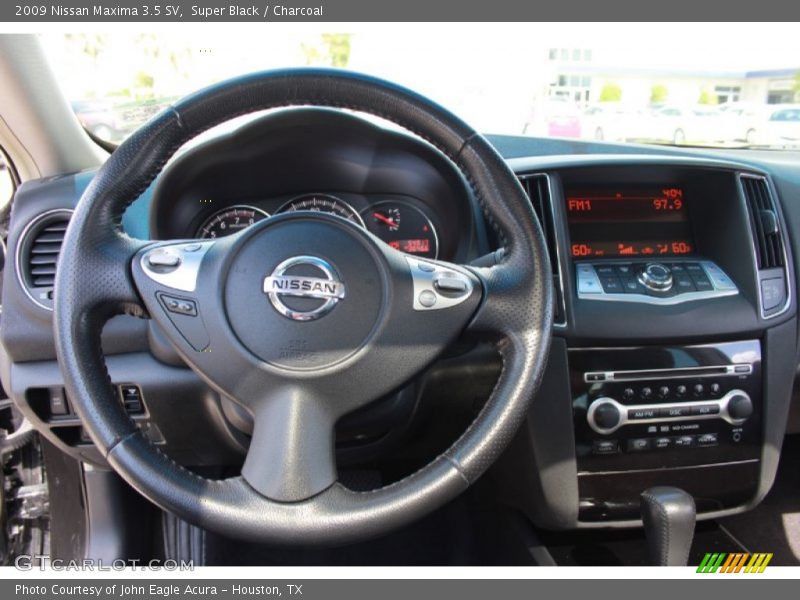 Super Black / Charcoal 2009 Nissan Maxima 3.5 SV