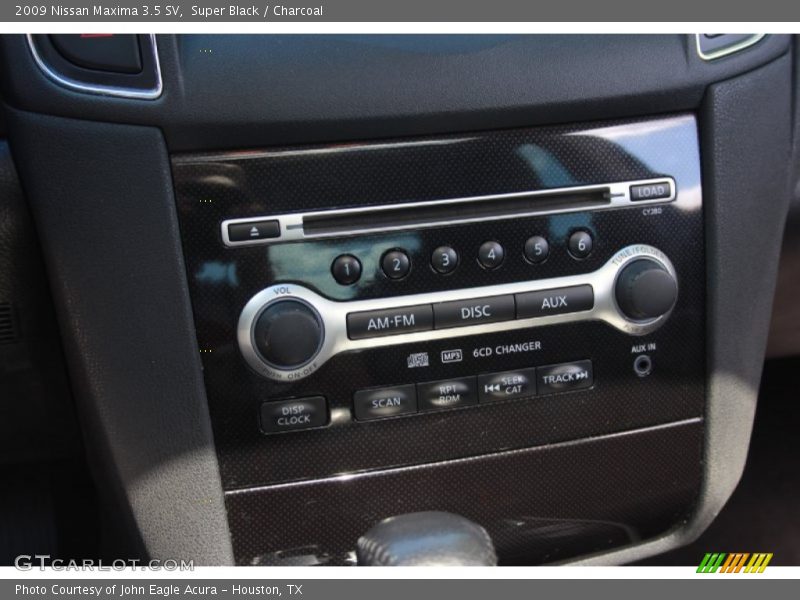 Super Black / Charcoal 2009 Nissan Maxima 3.5 SV