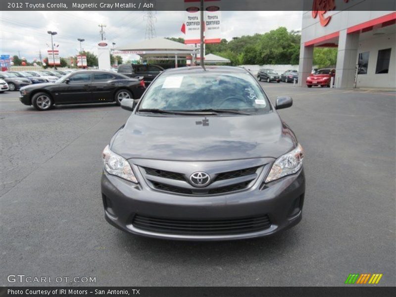Magnetic Gray Metallic / Ash 2012 Toyota Corolla