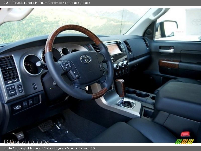 Black / Black 2013 Toyota Tundra Platinum CrewMax 4x4