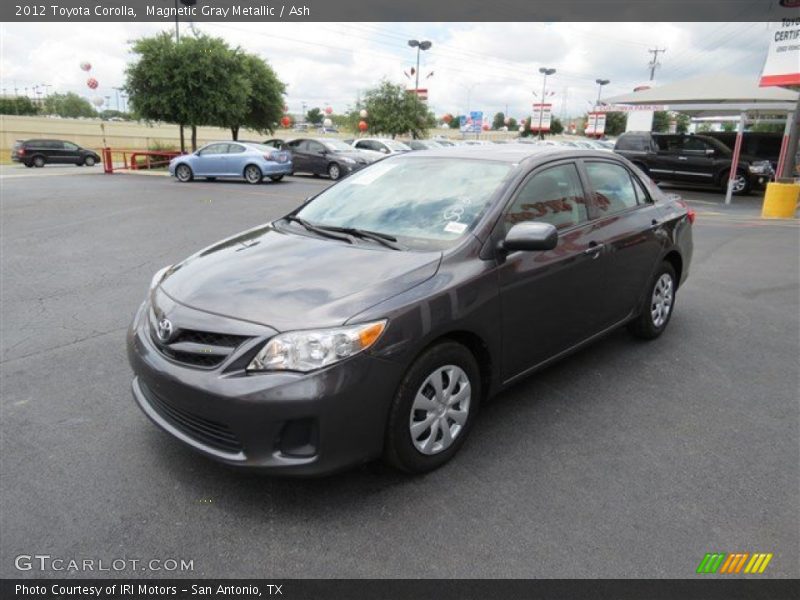 Magnetic Gray Metallic / Ash 2012 Toyota Corolla