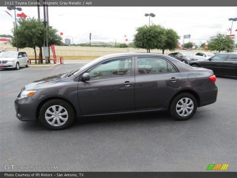 Magnetic Gray Metallic / Ash 2012 Toyota Corolla