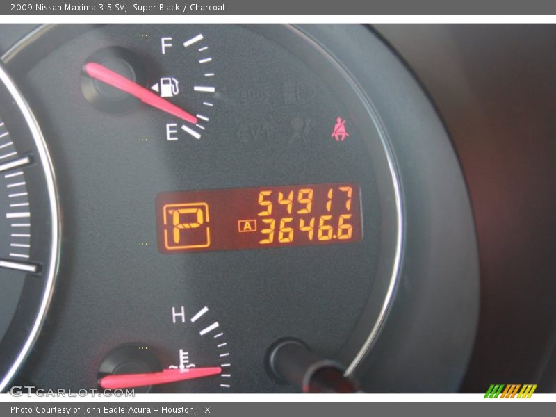Super Black / Charcoal 2009 Nissan Maxima 3.5 SV