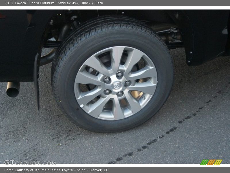 Black / Black 2013 Toyota Tundra Platinum CrewMax 4x4