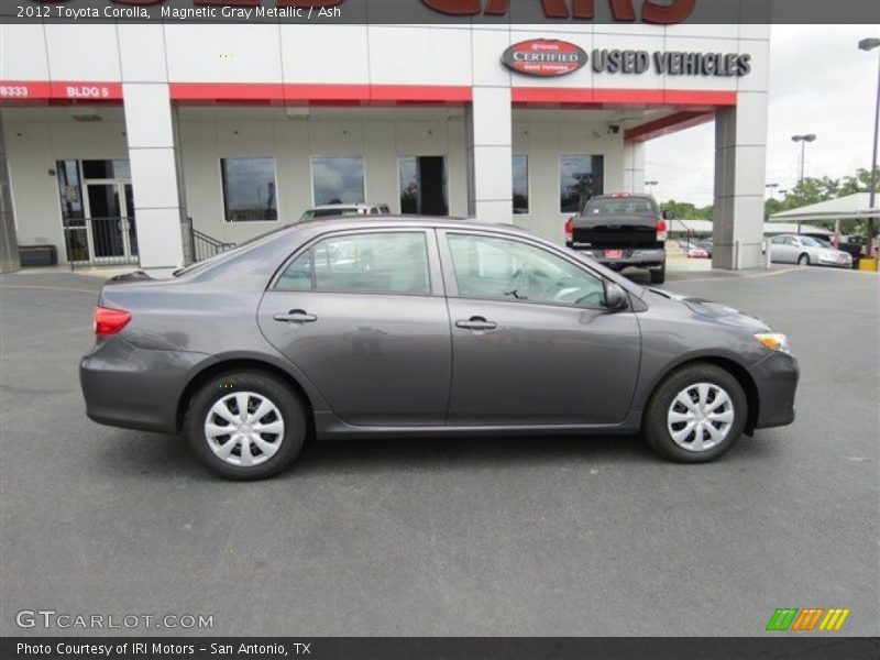 Magnetic Gray Metallic / Ash 2012 Toyota Corolla