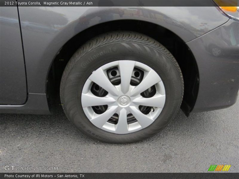Magnetic Gray Metallic / Ash 2012 Toyota Corolla