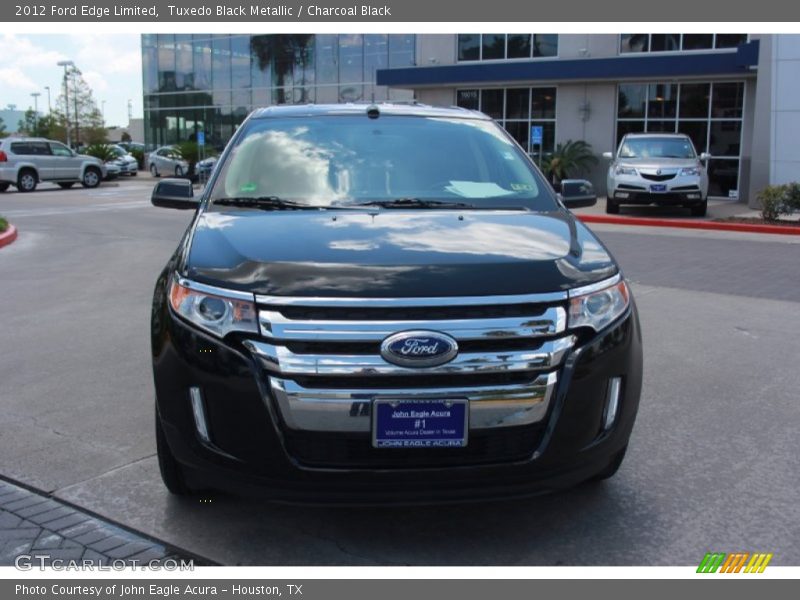 Tuxedo Black Metallic / Charcoal Black 2012 Ford Edge Limited