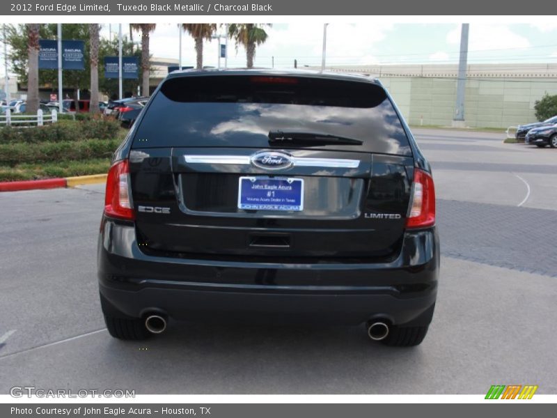 Tuxedo Black Metallic / Charcoal Black 2012 Ford Edge Limited