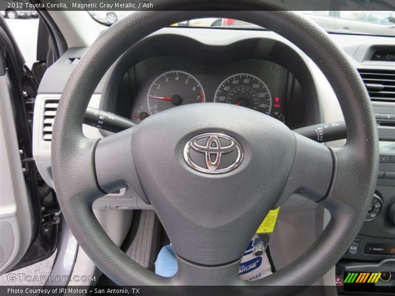 Magnetic Gray Metallic / Ash 2012 Toyota Corolla