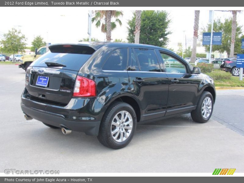Tuxedo Black Metallic / Charcoal Black 2012 Ford Edge Limited