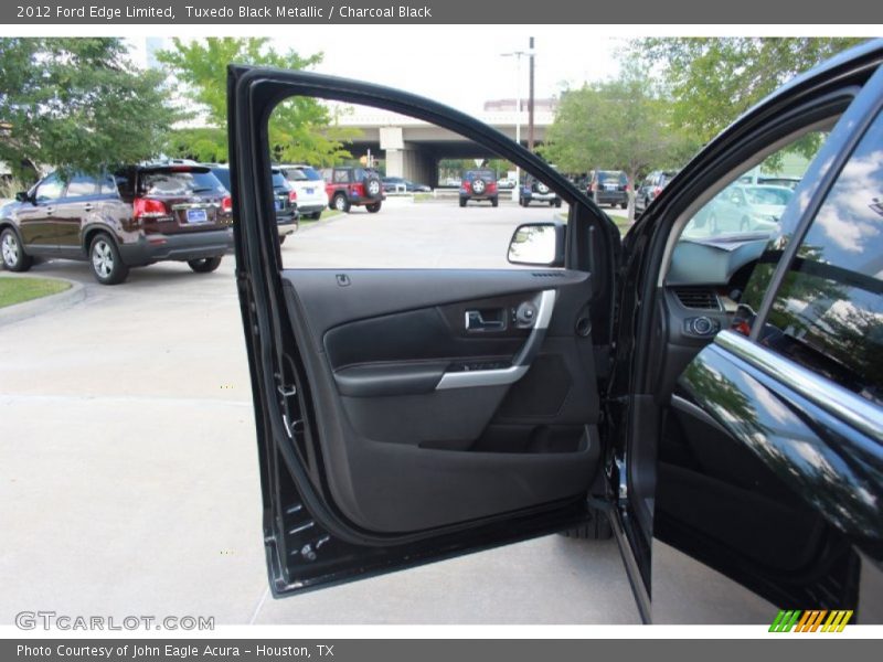 Tuxedo Black Metallic / Charcoal Black 2012 Ford Edge Limited