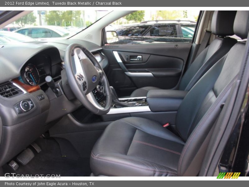 Tuxedo Black Metallic / Charcoal Black 2012 Ford Edge Limited