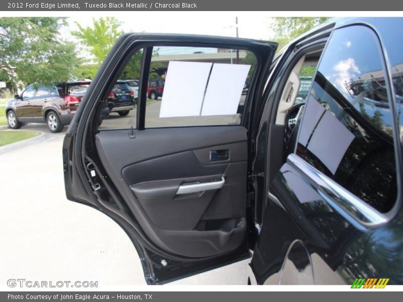 Tuxedo Black Metallic / Charcoal Black 2012 Ford Edge Limited