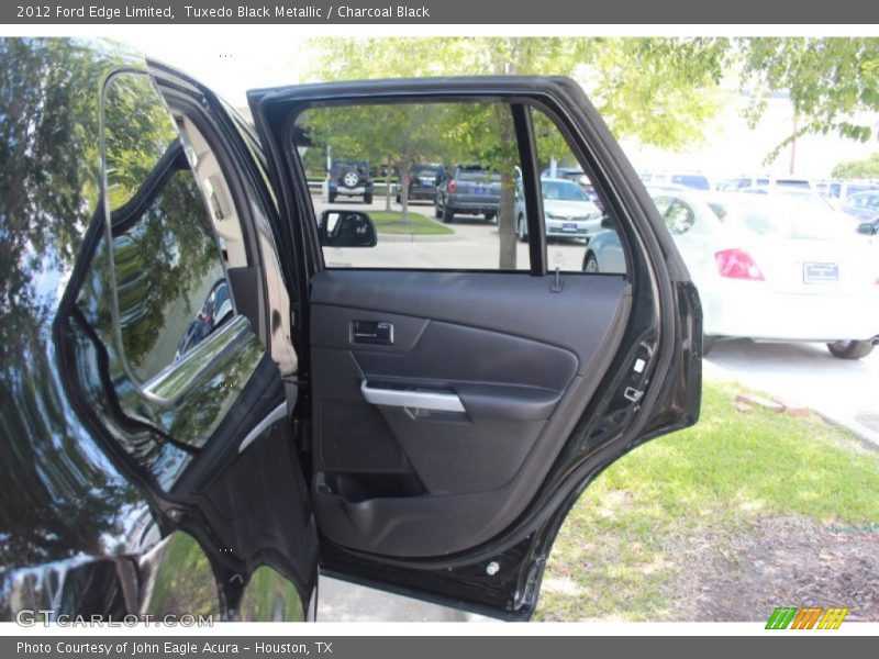 Tuxedo Black Metallic / Charcoal Black 2012 Ford Edge Limited