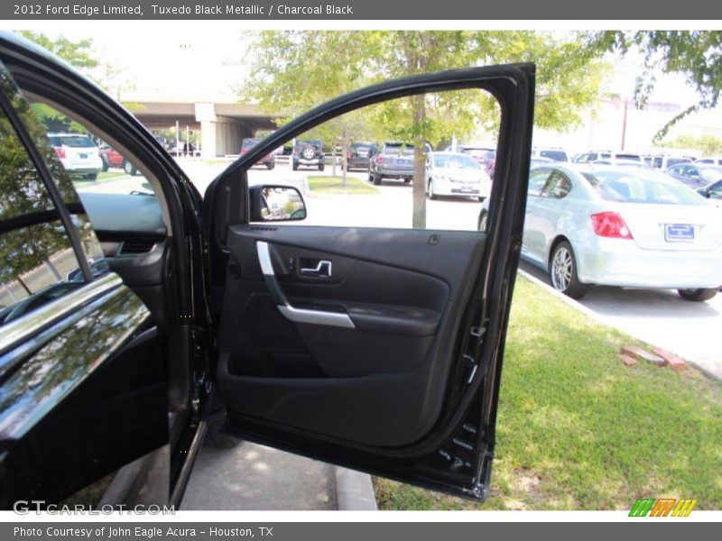Tuxedo Black Metallic / Charcoal Black 2012 Ford Edge Limited