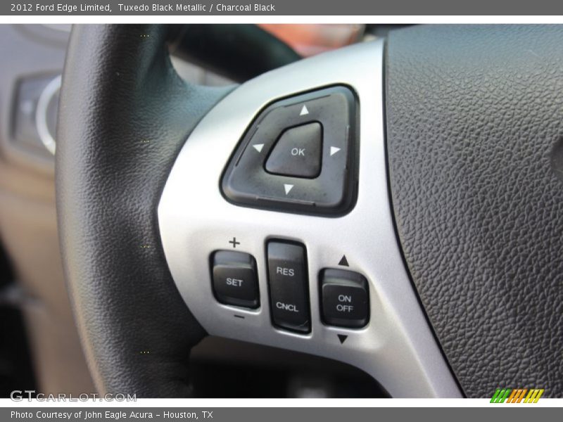 Tuxedo Black Metallic / Charcoal Black 2012 Ford Edge Limited