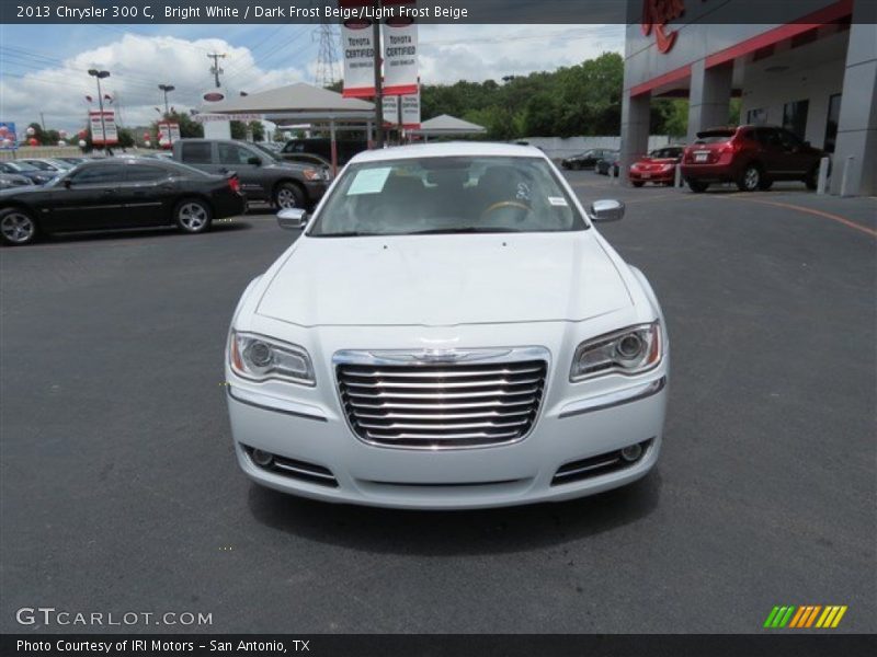 Bright White / Dark Frost Beige/Light Frost Beige 2013 Chrysler 300 C