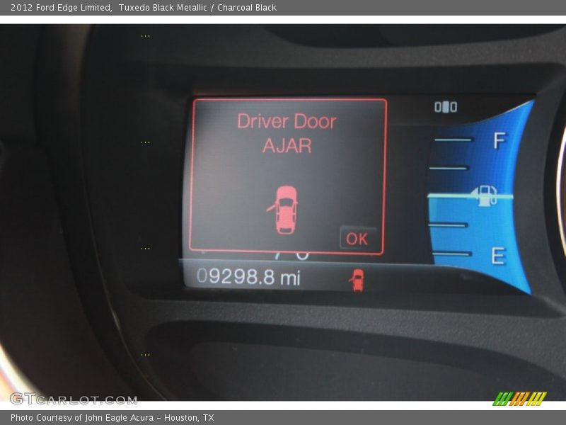 Tuxedo Black Metallic / Charcoal Black 2012 Ford Edge Limited