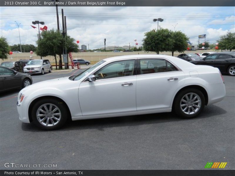 Bright White / Dark Frost Beige/Light Frost Beige 2013 Chrysler 300 C