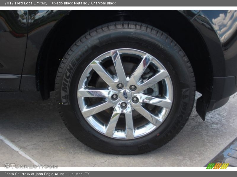Tuxedo Black Metallic / Charcoal Black 2012 Ford Edge Limited
