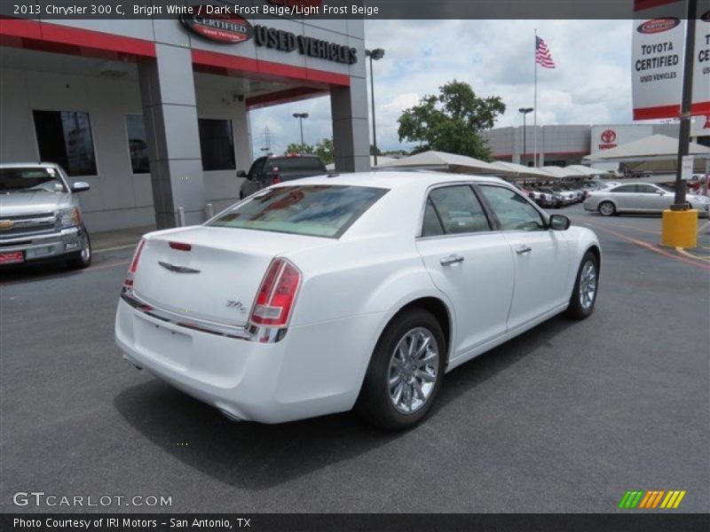 Bright White / Dark Frost Beige/Light Frost Beige 2013 Chrysler 300 C