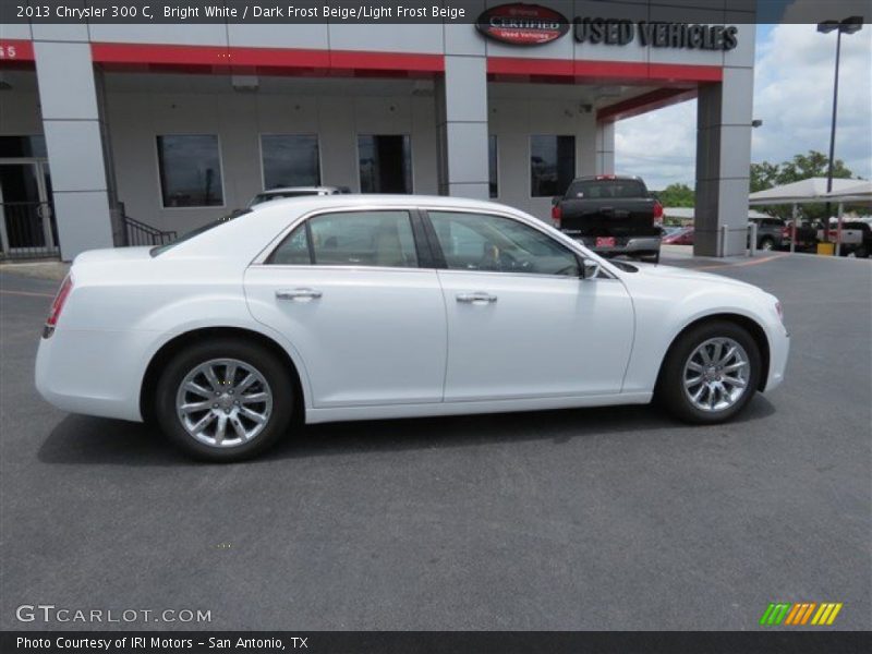 Bright White / Dark Frost Beige/Light Frost Beige 2013 Chrysler 300 C