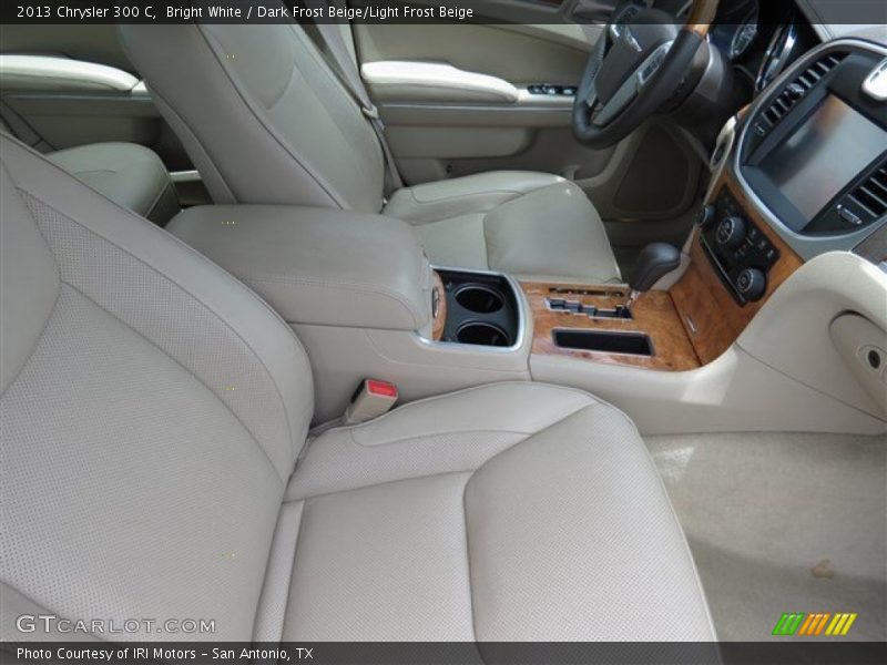 Bright White / Dark Frost Beige/Light Frost Beige 2013 Chrysler 300 C