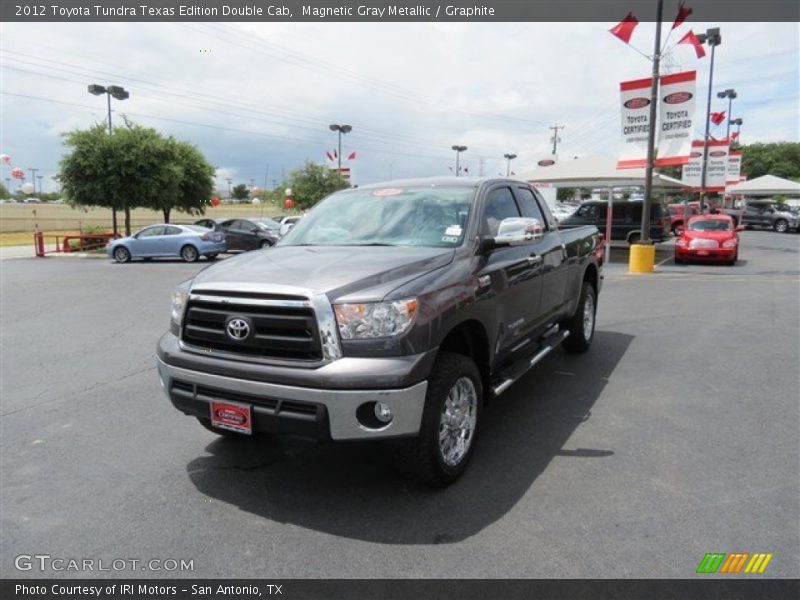 Magnetic Gray Metallic / Graphite 2012 Toyota Tundra Texas Edition Double Cab