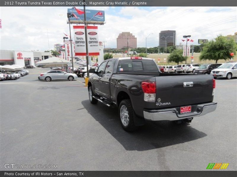 Magnetic Gray Metallic / Graphite 2012 Toyota Tundra Texas Edition Double Cab