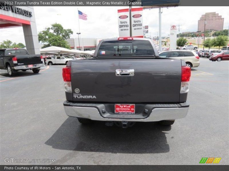 Magnetic Gray Metallic / Graphite 2012 Toyota Tundra Texas Edition Double Cab