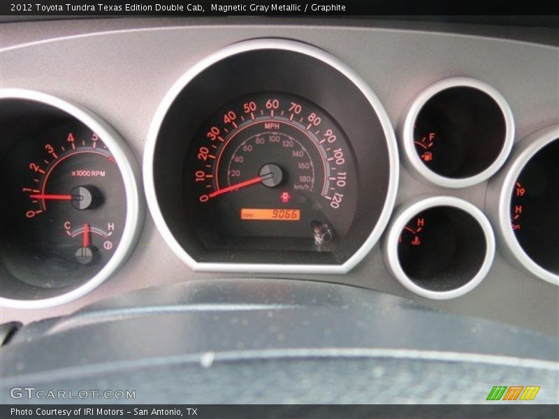 Magnetic Gray Metallic / Graphite 2012 Toyota Tundra Texas Edition Double Cab