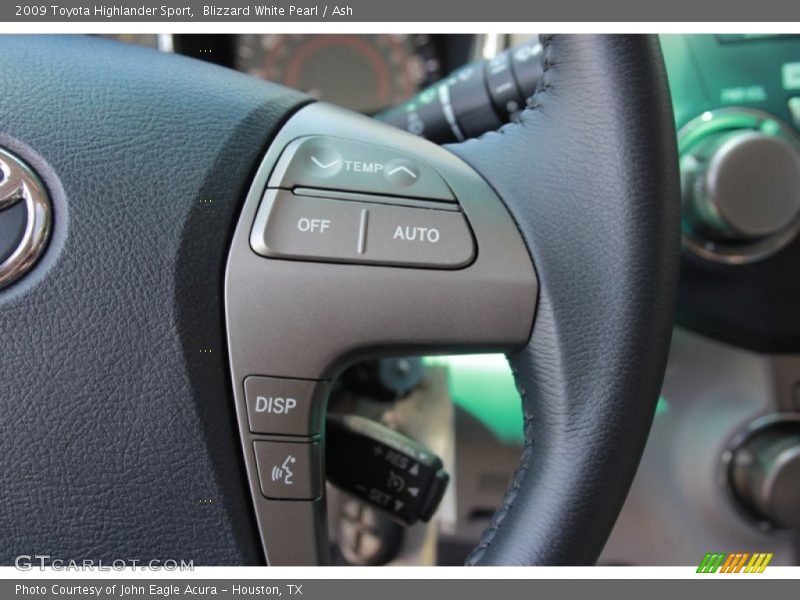 Blizzard White Pearl / Ash 2009 Toyota Highlander Sport