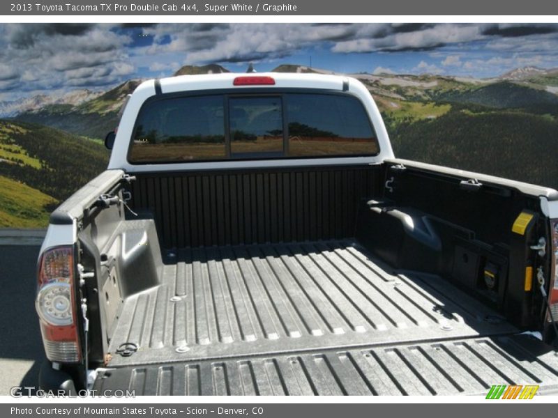 Super White / Graphite 2013 Toyota Tacoma TX Pro Double Cab 4x4