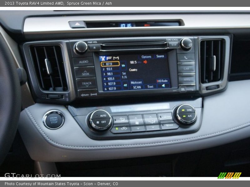 Spruce Green Mica / Ash 2013 Toyota RAV4 Limited AWD