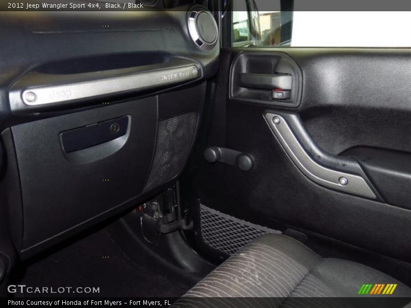 Black / Black 2012 Jeep Wrangler Sport 4x4