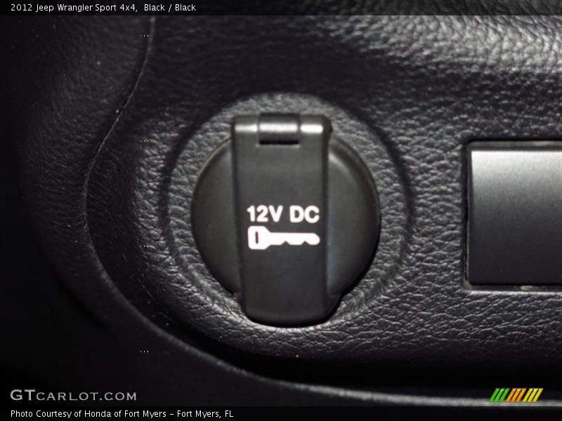 Black / Black 2012 Jeep Wrangler Sport 4x4