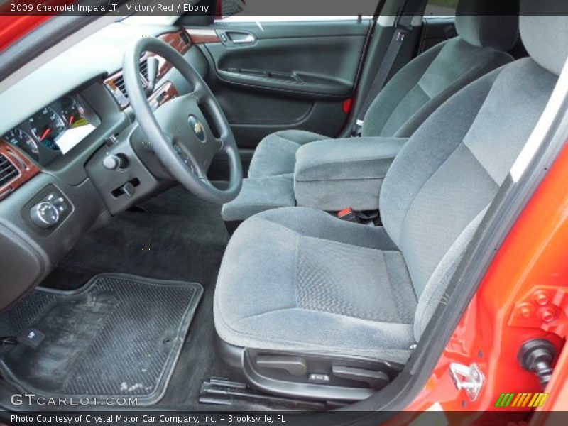 Victory Red / Ebony 2009 Chevrolet Impala LT