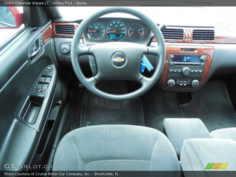 Victory Red / Ebony 2009 Chevrolet Impala LT