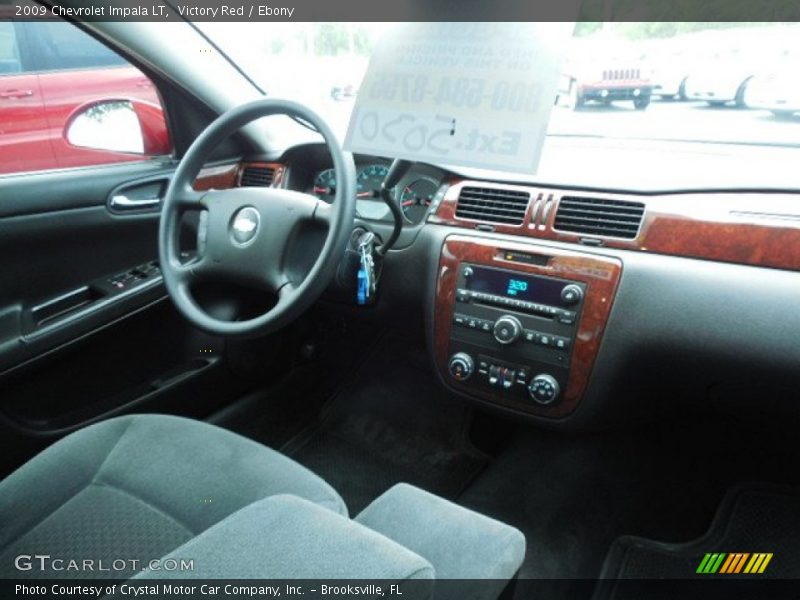 Victory Red / Ebony 2009 Chevrolet Impala LT