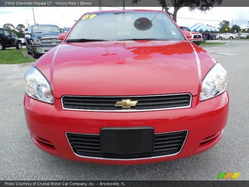Victory Red / Ebony 2009 Chevrolet Impala LT